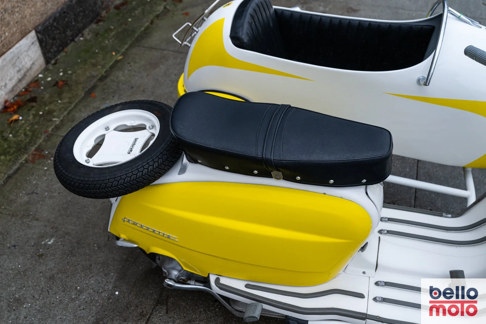 1963 LAMBRETTA TV175 SIDECAR With Custom SIDECAR — Bello Moto SF